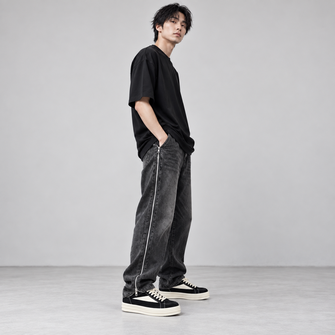 '+3-4cm｜AFTER DARK WALK 厚底ローカットスニーカー｜BR0003｜BREAKVOID9